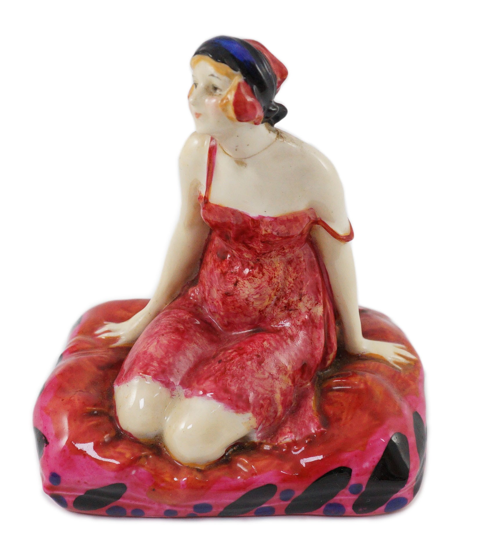 A rare Royal Doulton figure, 'Negligee' HN1272, 12cm high, head broken and restuck